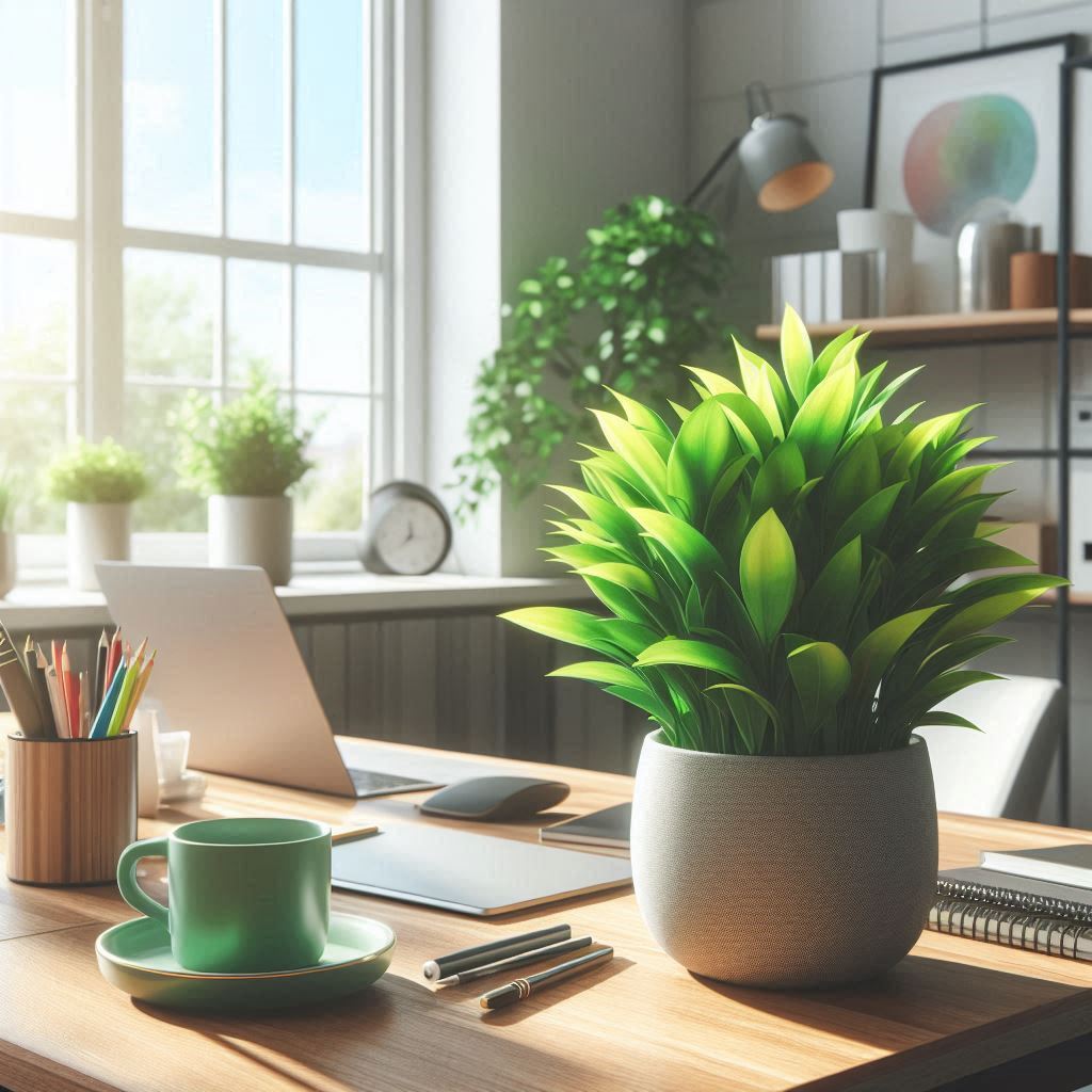 Plantas no Escritório: Como Escolher e Cuidar de Espécies para um Coworking Mais Saudável